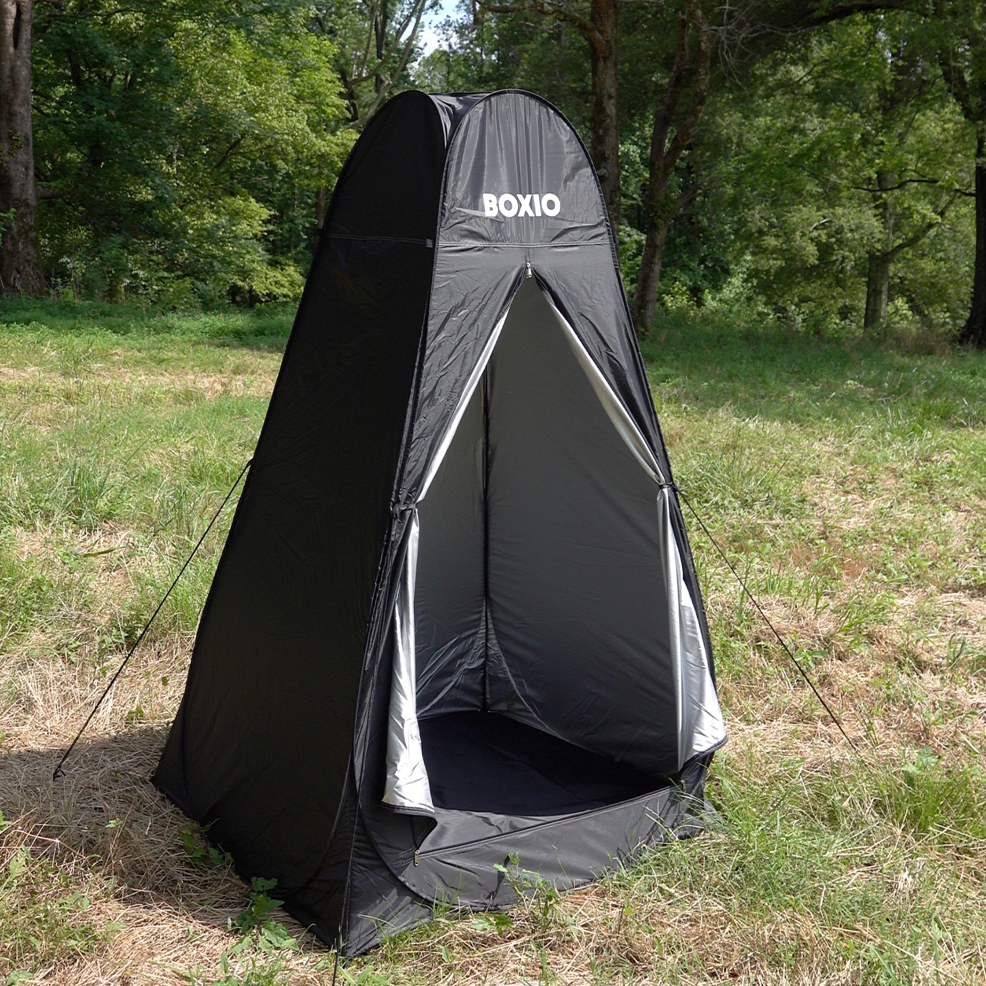 BOXIO TENT Zelt aufgebaut Detailansicht