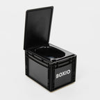 BOXIO TOILET Trenntoilette im Eurobox-Format Perspektivansicht
