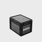 BOXIO SOLO Eurobox mit Deckel aus recyceltem Kunststoff
