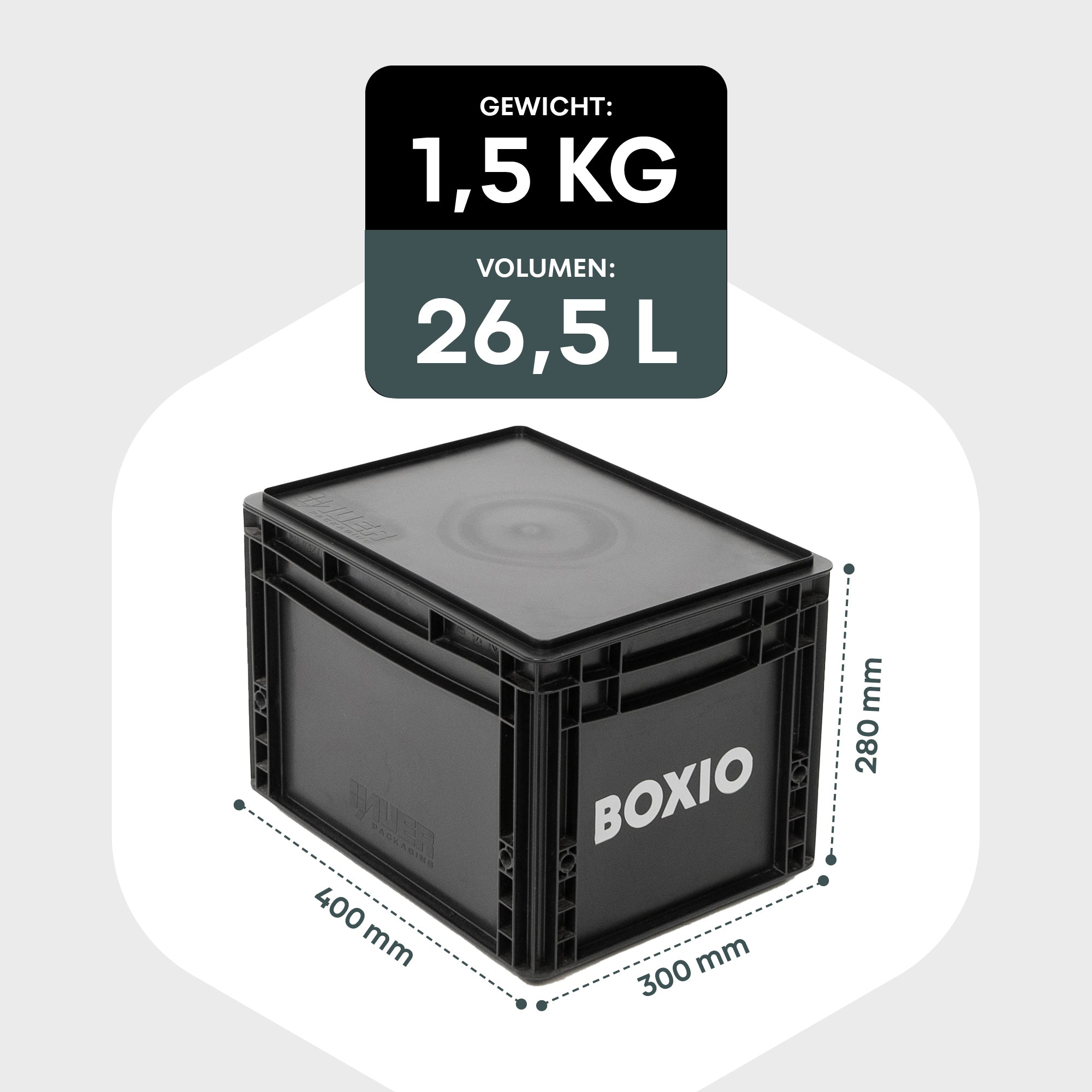 BOXIO SOLO Eurobox Produktansicht
