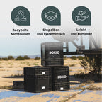 BOXIO SOLO Eurobox mit Campingequipment