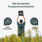 BOXIO TOILET Lieferumfang Trenntoilette